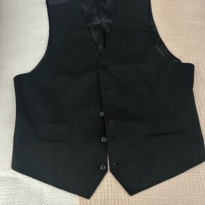 Murano Black Men's Suit Vest